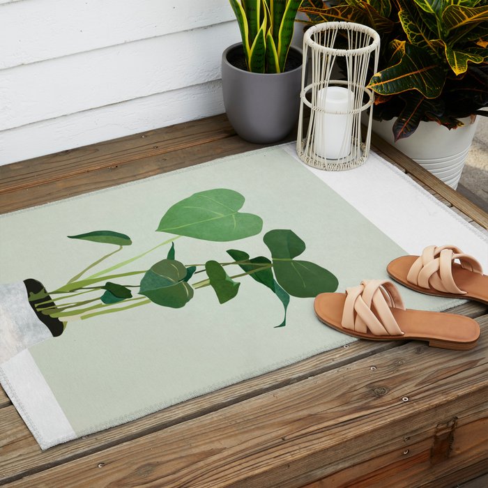Plant 3 Outdoor Rug Gallery Image 2