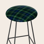 Clan Stewart Hunting Tartan Stool Gallery Image 2