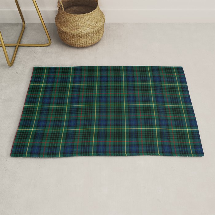 Clan Stewart Hunting Tartan Rug Gallery Image 1