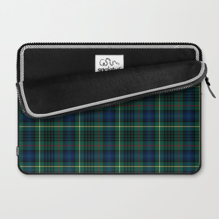 Clan Stewart Hunting Tartan Laptop Sleeve Gallery Image 2