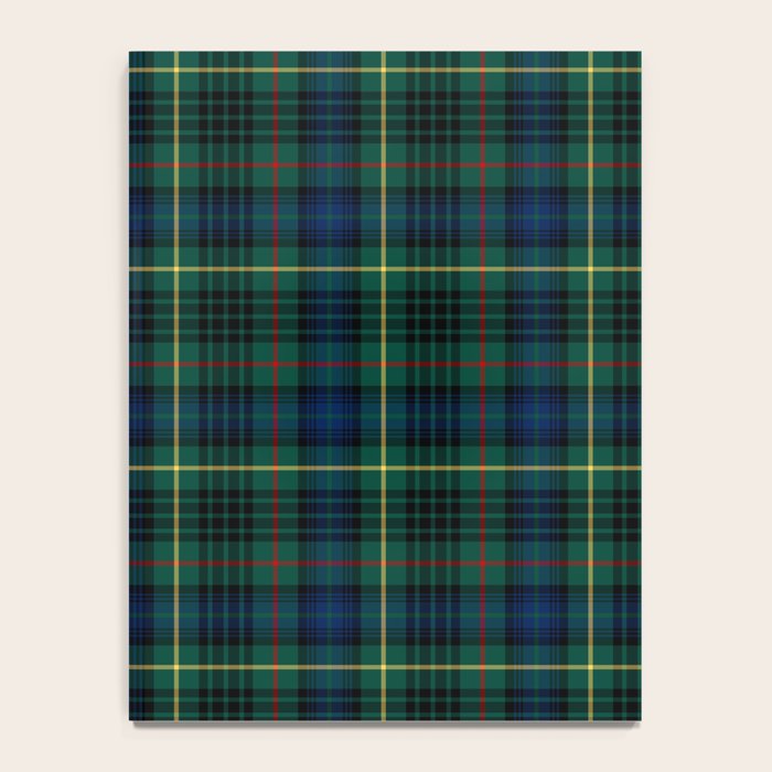Clan Stewart Hunting Tartan Notebook Gallery Image 4