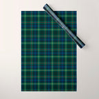 Clan Stewart Hunting Tartan Wrapping Paper Gallery Image 1