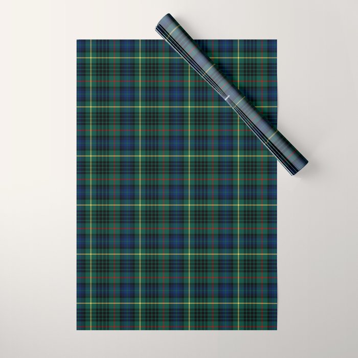 Clan Stewart Hunting Tartan Wrapping Paper Gallery Image 1