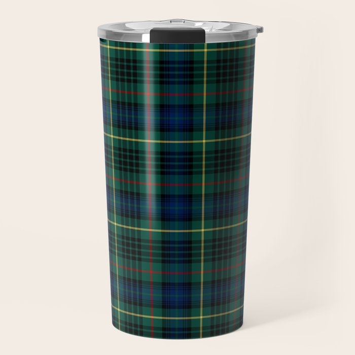 Clan Stewart Hunting Tartan Travel Mug Gallery Image 1