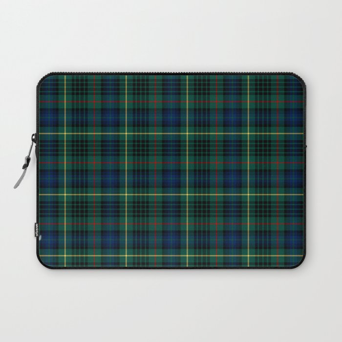 Clan Stewart Hunting Tartan Laptop Sleeve Gallery Image 1