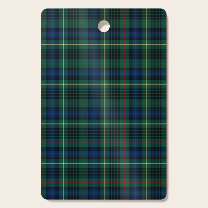 Clan Stewart Hunting Tartan Cutting Board Gallery Image 1