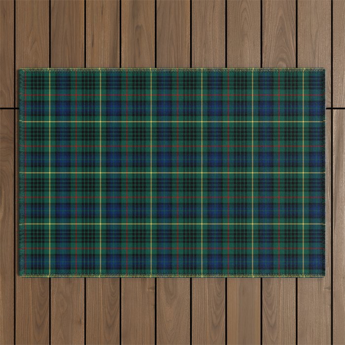 Clan Stewart Hunting Tartan Outdoor Rug Gallery Image 1