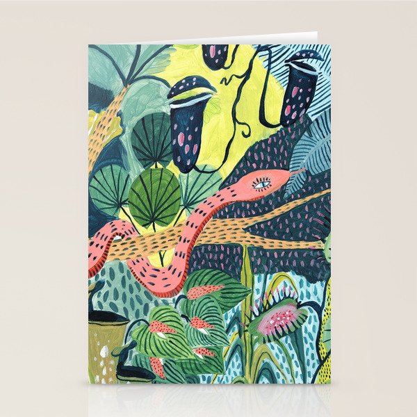 Jungle Snakes Stationery Card Gallery Image 1