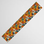 70s Retro Floral - Bold Table Runner Gallery Image 3