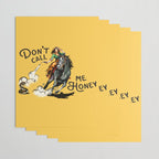 "Don't Call Me Honey" Cowgirl On Horseback Shooting a Rattlesnake Wrapping Paper Gallery Image 3