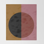 Color Block Abstract XII Throw Blanket Gallery Image 2