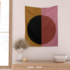 Color Block Abstract XII Wall Tapestry Gallery Image 2