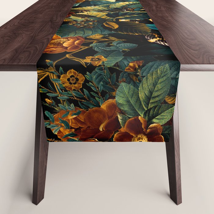 Floral and Snakes jungle Table Runner Gallery Image 1