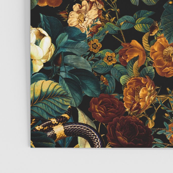 Floral and Snakes jungle Poster Gallery Image 3
