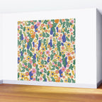Evelyn floral pattern Wall Mural Gallery Image 2