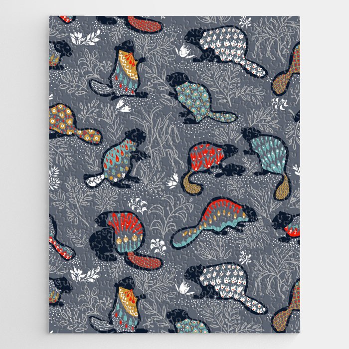 Beaver is back at dawn - Comeback Species Jigsaw Puzzle Gallery Image 1