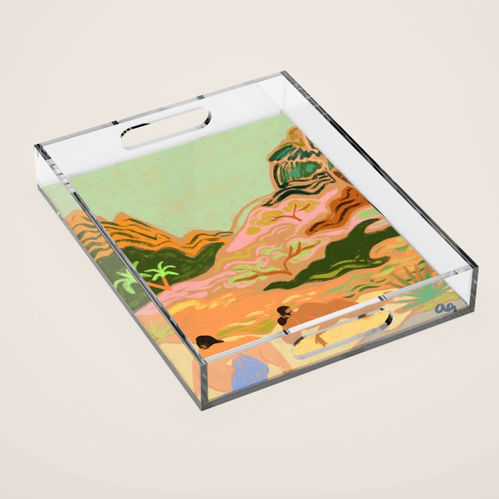 Lazy Days in Nature Acrylic Tray Gallery Image 1