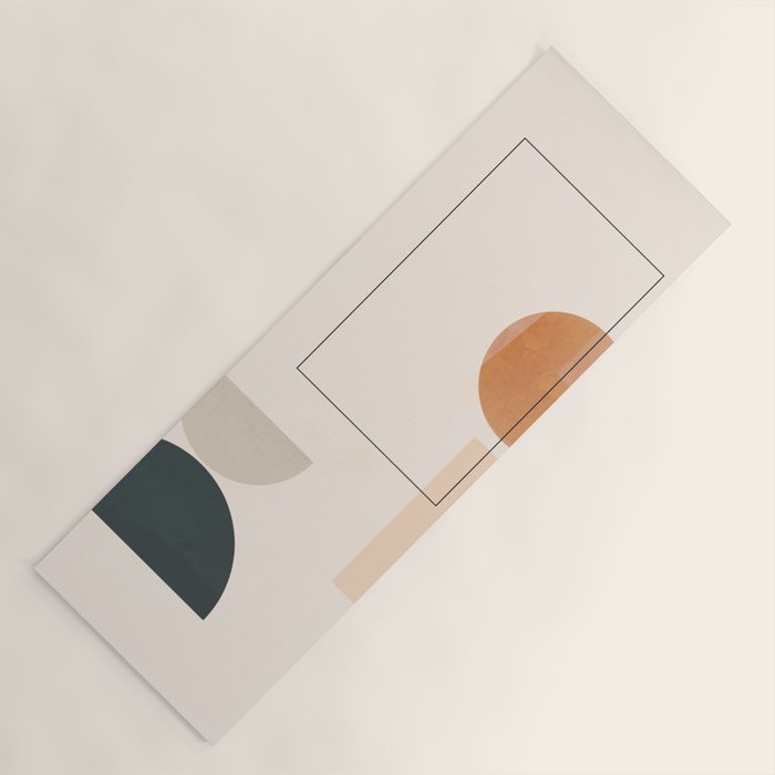 Minimal Abstract Shapes 16 Yoga Mat Gallery Image 1