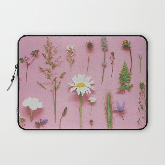 Wild Flowers Laptop Sleeve Gallery Image 1