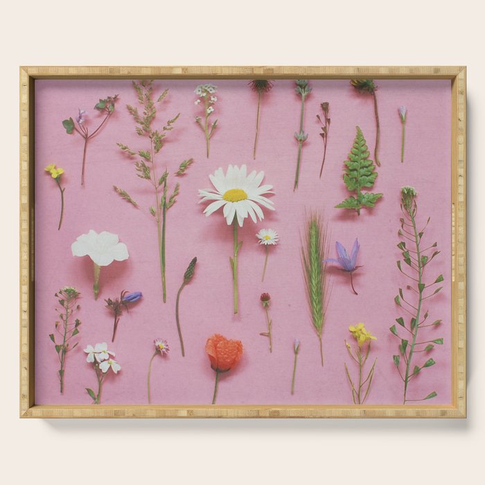 Wild Flowers Serving Tray Gallery Image 1