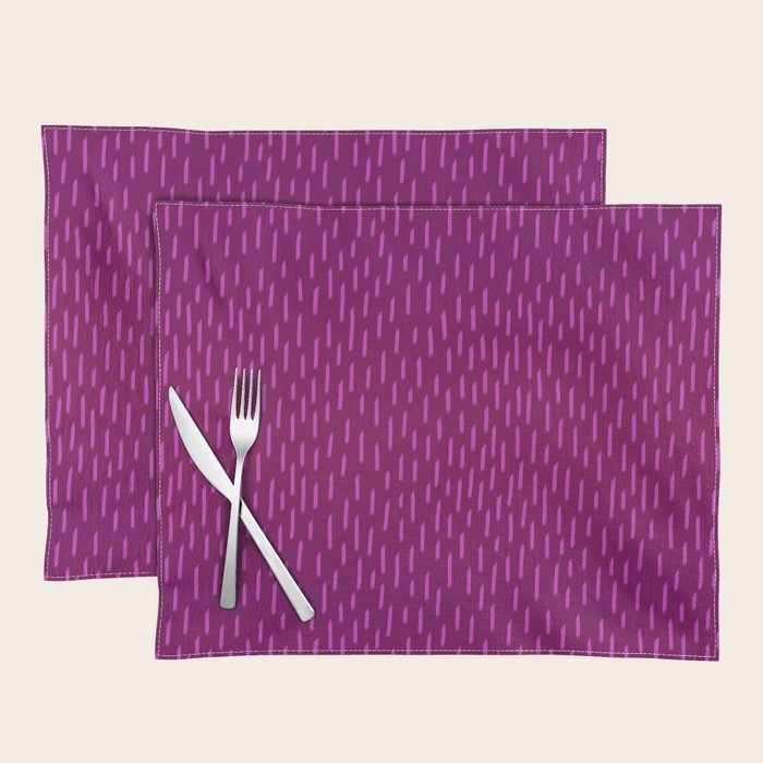 Magenta Dash Placemat Gallery Image 1