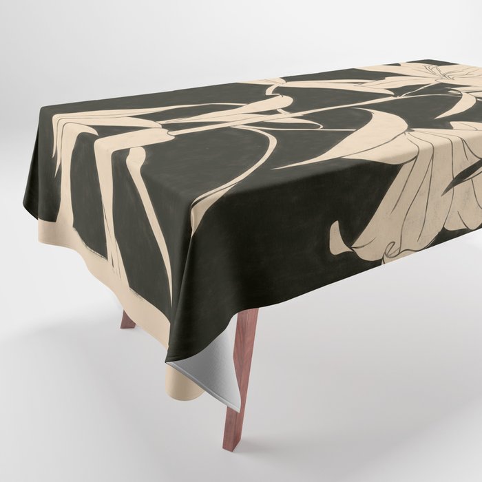 Minimalist Flowers 6 Tablecloth Gallery Image 1