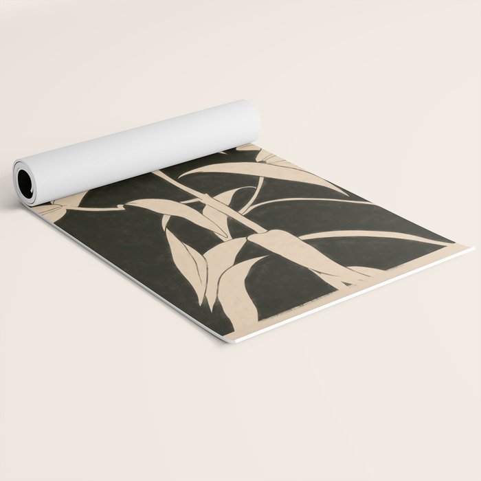 Minimalist Flowers 6 Yoga Mat Gallery Image 2