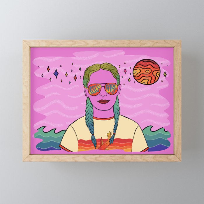 Pisces Mini Art Print Gallery Image 1