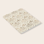 Elegant Fleur-de-lis pattern - pastel gold Notebook Gallery Image 2