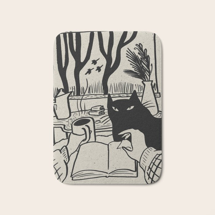 Cozy Autumn Bath Mat Gallery Image 1