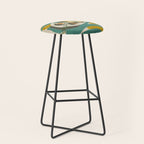 Modern Fig Still Life Stool Gallery Image 1