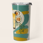 Modern Fig Still Life Travel Mug Gallery Image 2