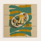 Modern Fig Still Life Wood Wall Art Gallery Image 1