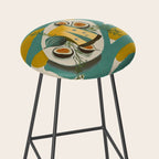 Modern Fig Still Life Stool Gallery Image 2