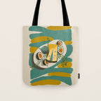 Modern Fig Still Life Tote Bag Gallery Image 1