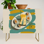Modern Fig Still Life Credenza Gallery Image 1