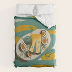 Modern Fig Still Life Duvet Cover Gallery Image 6