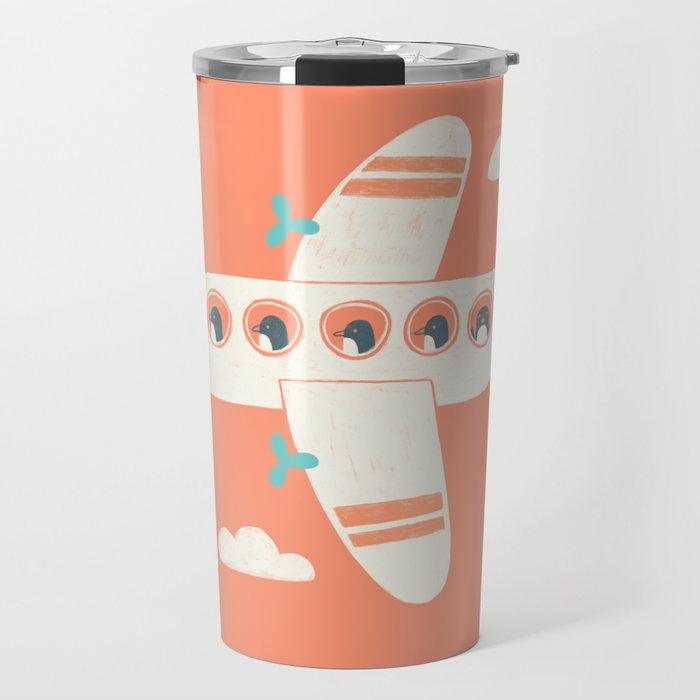 Penguin Airlines Travel Mug Gallery Image 1