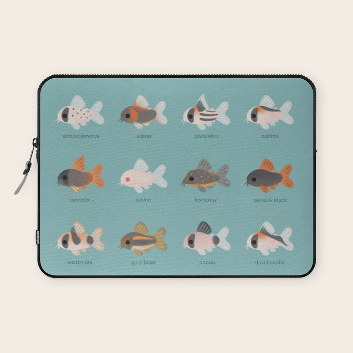 Corydoras! Laptop Sleeve Gallery Image 1