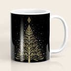 Christmas Night Tree-Glowing Coffee Mug Gallery Image 1