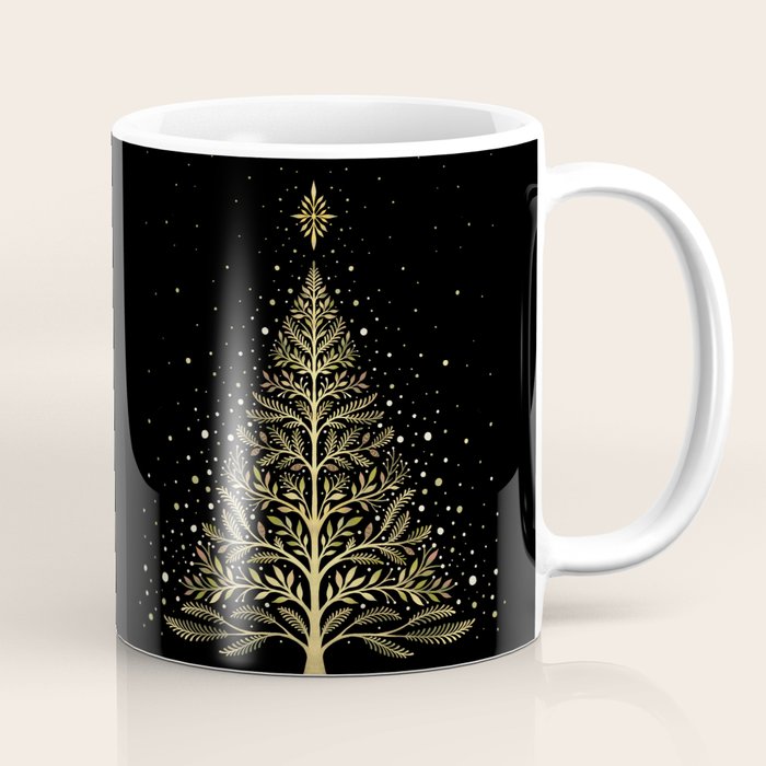 Christmas Night Tree-Glowing Coffee Mug Gallery Image 1