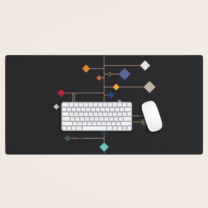 winter equinox Desk Mat Gallery Image 1