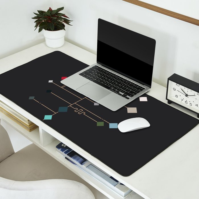 winter equinox Desk Mat Gallery Image 2