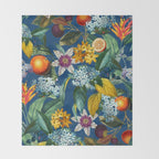 Blooming Oasis II Throw Blanket Gallery Image 2