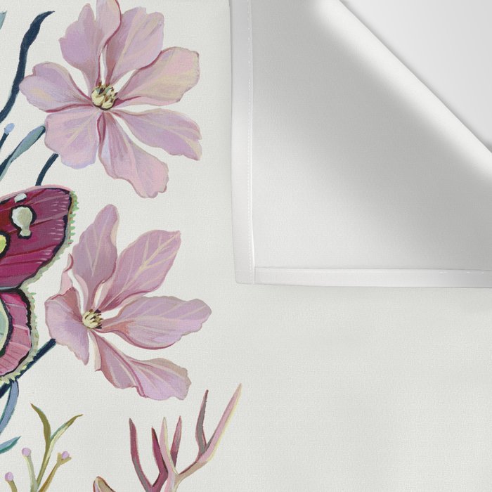 Floral Deer Wall Tapestry Gallery Image 3