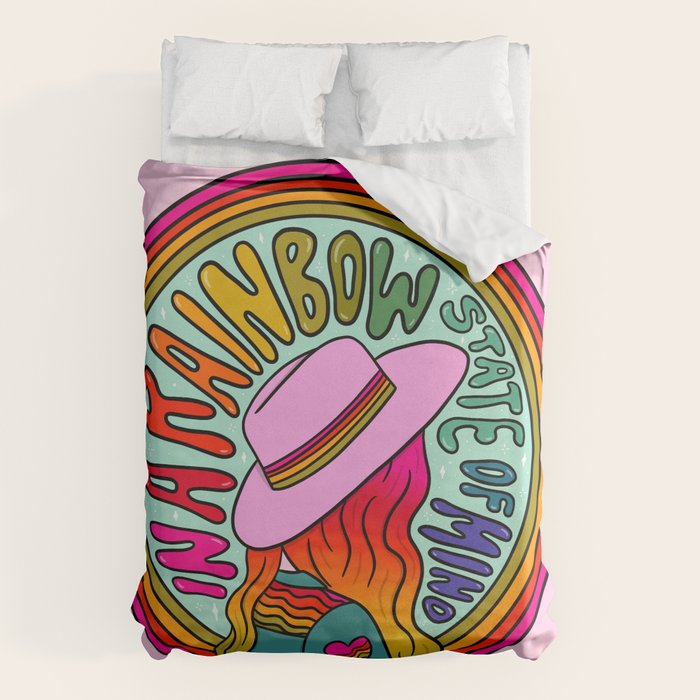 Rainbow State of Mind Duvet Cover Gallery Image 1