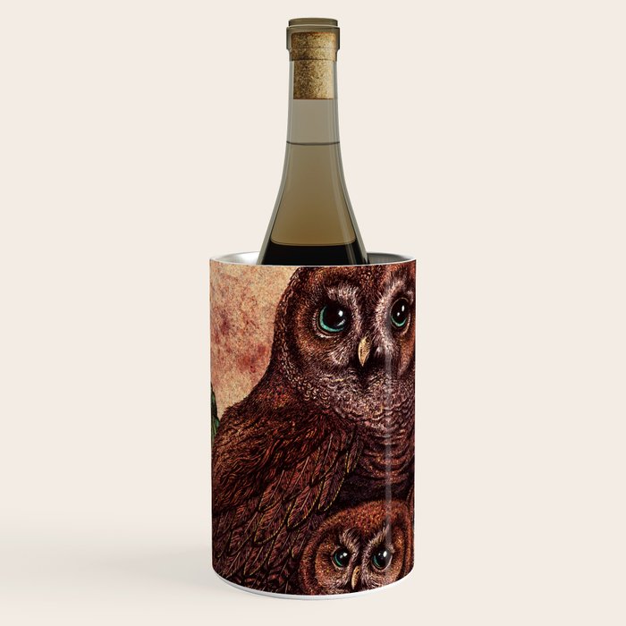 Tawny Owlets Wine Chiller Gallery Image 1