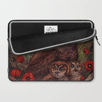 Tawny Owlets Laptop Sleeve Gallery Image 2
