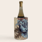 Bird Blue Roses Wine Chiller Gallery Image 2