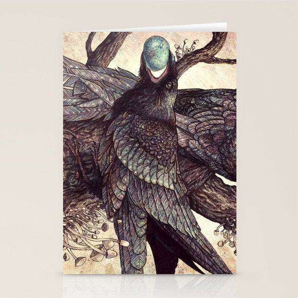 Ravens Stationery Card Gallery Image 2